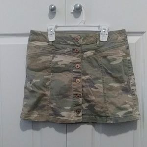 Camouflaged Denim Women's Skrit